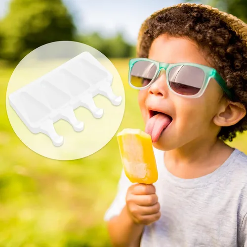 Miniatura 2 de Herramienta de helado, herramienta de barra de hielo de silicona multirejilla, a prueba de calor, reutilizable, herramienta para hacer helados