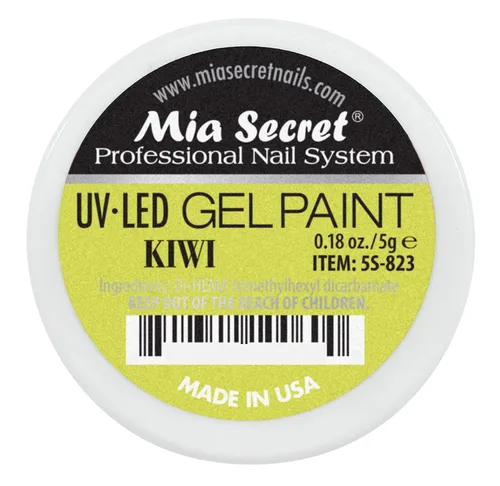 Miniatura 7 de Mia Secret Sistema de uñas profesional UV/LED Gel Paint - 0.18 oz (albaricoque)