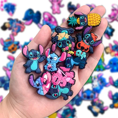 Miniatura 4 de 40 60 dijes de cocodrilo kawaii para decoraciones de sandalias de zapatos de dibujos animados para niñas, mujeres, adolescentes, adultos, recuerdos