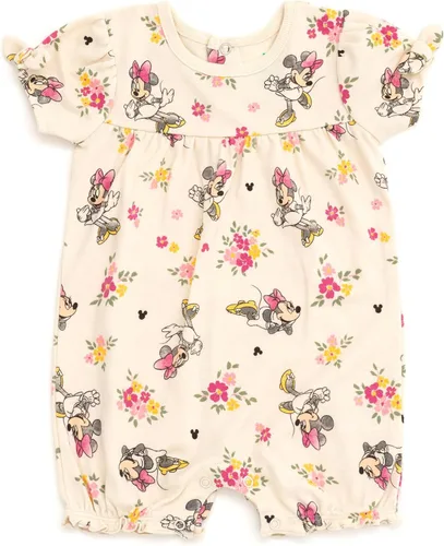Miniatura 5 de Disney Paquete de 2 mamelucos de princesa Minnie Mouse Ariel para bebés recién nacidos a bebés