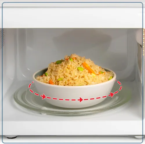 Miniatura 7 de Nostalgia Horno microondas retro de 1000 W, capacidad de 1.1 pies cúbicos, bloqueo de seguridad para niños, 8 ajustes de cocción automática, aparato