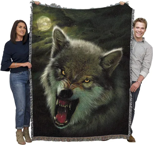 Miniatura 10 de Pure Country Weavers Squatch Believes in You Manta – Bigfoot Sasquatch Gift Fantasy Tapestry Cobija tejida de algodón – Fabricado en los Estados