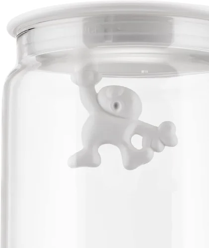 Miniatura 2 de Alessi AMDR08 W "Gianni" Caja de cristal, color blanco