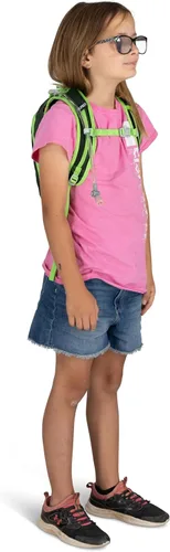 Miniatura 10 de Osprey Moki 3L Mochila de ciclismo para niños con depósito hidráulico, toldo verde Dosel verde