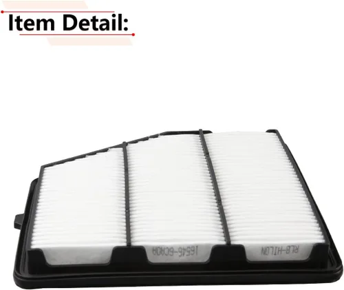 Miniatura 5 de RLB-HILON Filtro de Aire del Motor Compatible con Nissan Altima 2.5L 2019 2020 2021 2022 Año, para 165466CA0A 0421960 1433779 CA12551