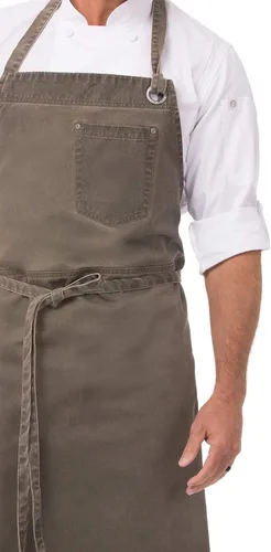 Miniatura 27 de Chef Works Delantal con pechera unisex Dorset Chefs