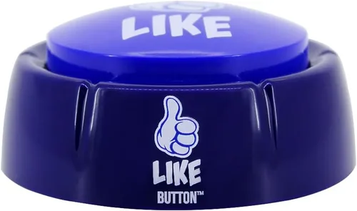 Miniatura 4 de Talkie Toys Products Botón Me gusta – 8 refranes divertidos – Botón parlante divertido para juegos, curiosidades, regalo político, humor de oficina