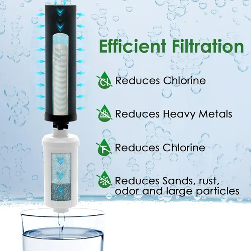 Miniatura 3 de Paquete de filtros negros y fluoruros de repuesto para el sistema de filtro de agua Big Berkey, compatible con filtro Berkey de repuesto, filtro