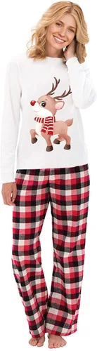 Miniatura 2 de OAKFashion Pijamas familiares de Navidad, pijamas de Navidad a juego para la familia, pijamas de Navidad