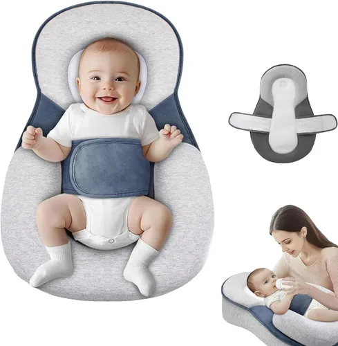 Miniatura 6 de Almohada de Reposo para Bebé Cojín para Reflujo Almohada para Lactancia, Alimentación con Biberón, Tiempo Boca Abajo