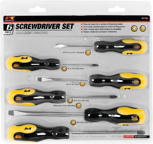 Miniatura 2 de Performance Tool Juego de destornilladores W1703, 6 piezas