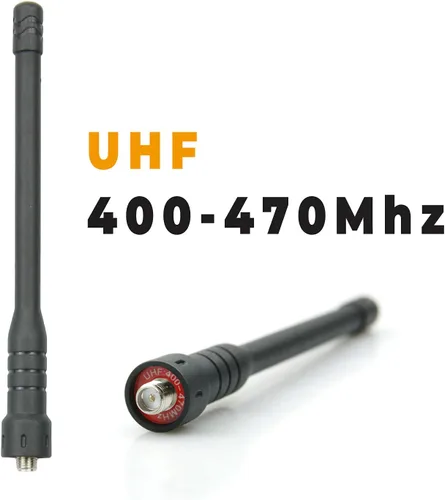 Miniatura 3 de Paquete de 2 antena universal Walkie Talkie SMA-Hembra UHF 400-470Mhz antena para PUXING PX-777 PX-888 UV-5R Kenwood HYT Radio