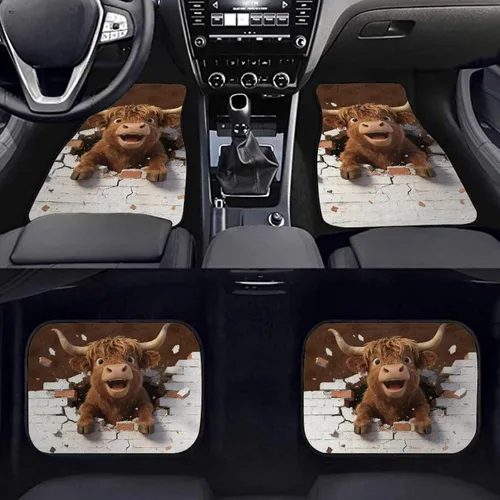 Miniatura 20 de Tapetes personalizados para piso de automóvil, alfombras personalizadas para piso de automóvil con tu nombre de imagen personalizado, texto, juego