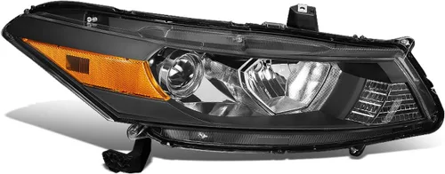 Miniatura 6 de DNA Motoring OEM-HL-0004-L Estilo de fábrica Lado del Conductor Proyector Faro Lámpara HO2502135 Para 08-12 Honda Accord