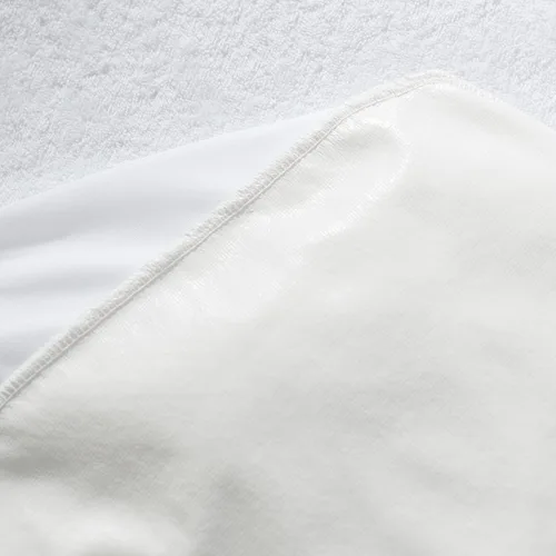 Miniatura 4 de Amazon Basics Protector de colchón impermeable de 18 pulgadas, tamaño individual, transpirable, lavable a máquina, color blanco