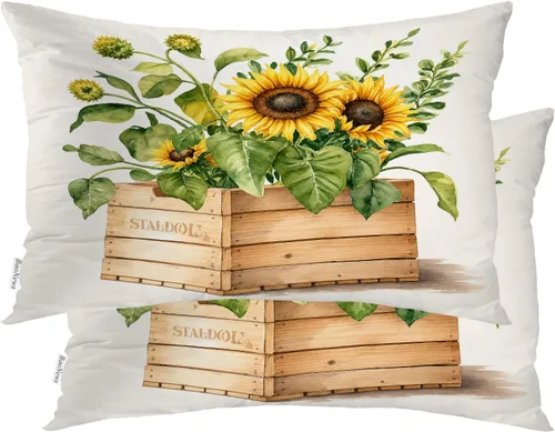 Miniatura 154 de Fundas de almohada con diseño de pinos y pájaros, bayas rojas, hojas de acebo, fondo beige, funda de cojín de mezcla digital, funda de almohada