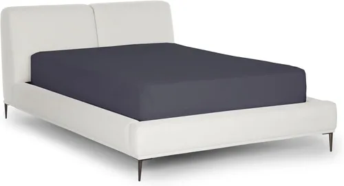Miniatura 4 de Sábana bajera flexible de tamaño King para cama de número de sueño, 1 pieza, sábana bajera de media división tamaño King – Desglose de 34 pulgadas