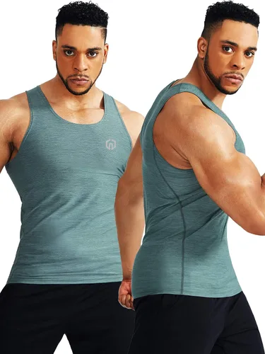 Miniatura 7 de NELEUS Paquete de 3 camisetas de compresión de ajuste seco para hombre