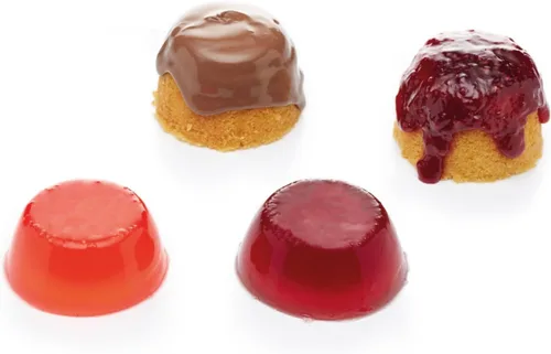 Miniatura 5 de KitchenCraft Juego de 4 moldes para pudín de aluminio anodizado, 3.0 in