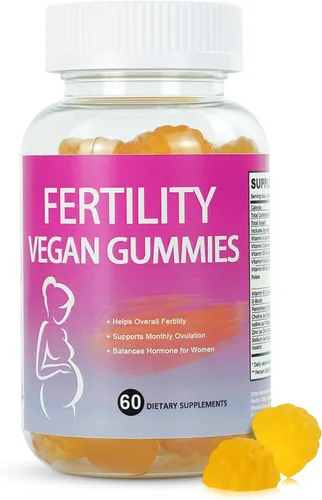 Gomitas de fertilidad para que las mujeres queden embarazadas rápidamente, gomitas de concepción de ácido fólico para aumentar la fertilidad para