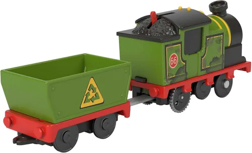 Miniatura 4 de Thomas & Friends Tren de Juguete Motorizado Whiff con Pilas, Motor y Vagón de Carga para Juego de Simulación para Niños en Edad Preescolar a Partir