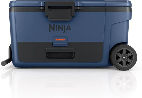Miniatura 19 de Ninja Enfriador Enfriador FrostVault de 45QT con ruedas Aislado con cajón de almacenamiento Temp Dry Mantiene el hielo frío durante días