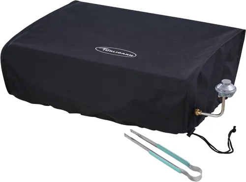 Miniatura 7 de Cubierta para parrilla Blackstone de 17 pulgadas de alta resistencia, tela Oxford 600D impermeable, cubierta protectora impermeable compatible