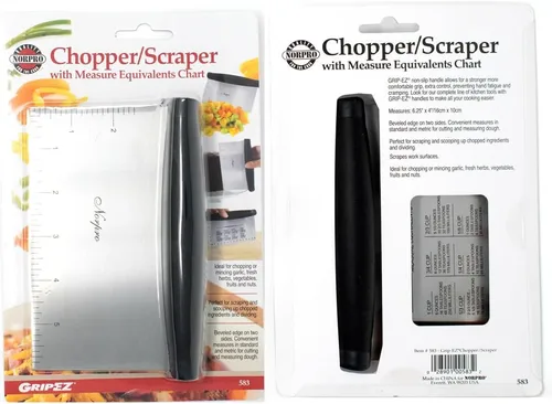 Miniatura 7 de Norpro Grip-EZ Raspador/Picador, Negro