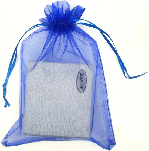 Miniatura 8 de SUNGULF 100 bolsas de organza con cordón de 6 x 9 pulgadas, 6.3 x 8.7 in, regalo fuerte, bolsa de dulces, joyería, fiesta, boda, recuerdo