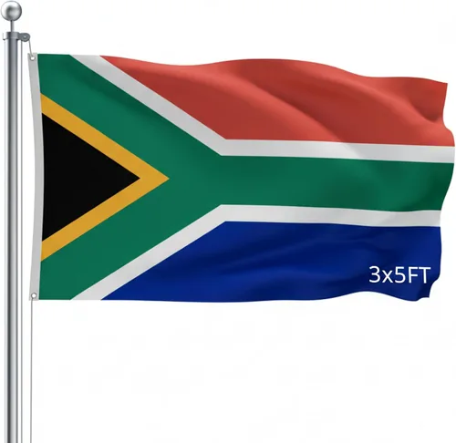 Miniatura 33 de Bandera para exteriores de SSK de poliéster resistente al clima por ambos lados. Tamaño grande: 3 pies por 5 pies, México