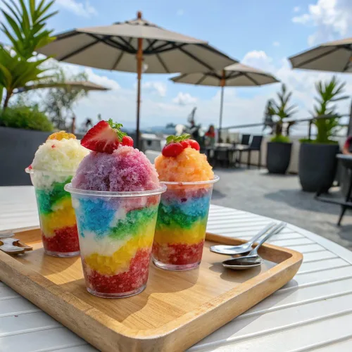 Miniatura 4 de Variedad de jarabe para raspadilla hawaiana, 6 sabores populares de 16 oz: cereza, uva, frambuesa azul, sangre de tigre, limón-lima, piña colada