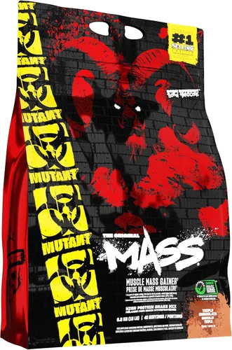 Miniatura 7 de Mutant Mass Extreme Gainer - Proteína de suero en polvo - Construye el tamaño muscular y la fuerza - Calorías limpias de alta densidad