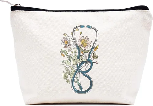 Miniatura 182 de LIBIHUA Obtener regalo de boda - Bolsa de maquillaje bolsa de cosméticos bolsa de viaje, Beige, 10-En Mi Madre del Pájaro