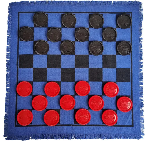 Miniatura 5 de SEETOOOGAMES 24 piezas de 3 pulgadas Jumbo piezas de repuesto a cuadros solamente-12rojo, 12negro
