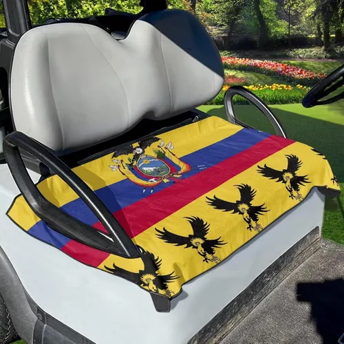 Miniatura 10 de AFPANQZ Toalla personalizada para cubierta de asiento de carrito de golf, añade tu texto, imagen, logotipo, nombre, protector de asiento de carrito