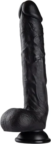 Consoladores realistas que se sienten como la piel, consolador suave de 10 pulgadas con ventosa para jugar con manos libres, material seguro para el