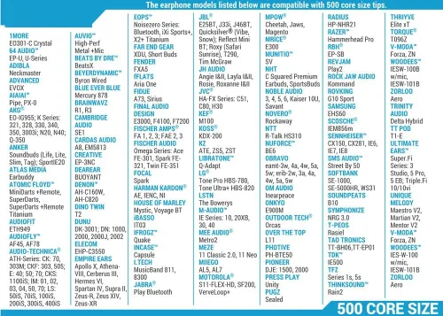 Miniatura 6 de Almohadilla para audífono de espuma premium Comply, para profesionales del deporte por Jaybird 500 S