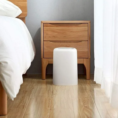 Miniatura 4 de Botes de basura simples sin tapa, cesta de papel con barril interior extraíble, cesta impermeable