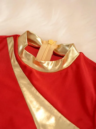 Miniatura 162 de CHICTRY Vestido de baile lírico sin mangas asimétrico para niñas, disfraz de adoración litúrgica contemporánea