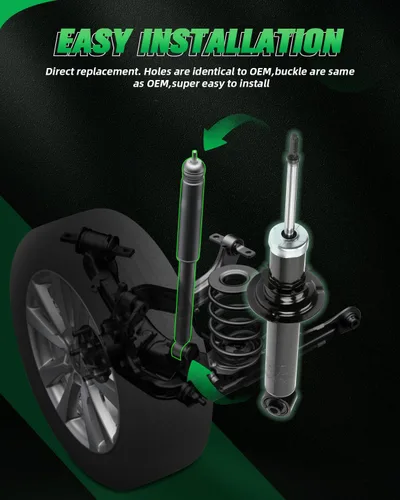 Miniatura 5 de SCITOO - Amortiguadores delanteros de gas para Mazda Miata 341143 71285 Juego de 2 amortiguadores delanteros para Mazda Miata 341143 71285