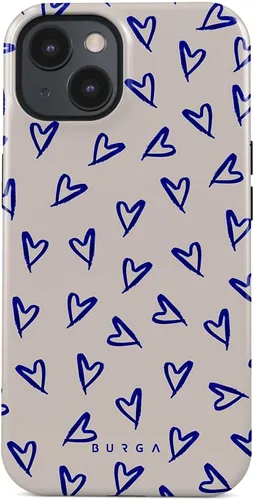 Miniatura 44 de BURGA - Funda compatible con iPhone 12, apta para carga inalámbrica, carcasa rígida híbrida de 2 capas + funda de silicona, resistente, ajuste