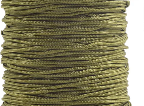 Miniatura 152 de KONMAY 1 rollo de cuerda de nailon para hacer pulseras de 150 yardas, trenzado de nailon Shamballa Macramé/cordón de cuentas de 0.4mm, cordón