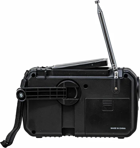 Miniatura 4 de Kaito Voyager ECO Radio de emergencia KA369 AM/FM NOAA Alerta meteorológica de 5 vías con manivela solar receptor de radio con linterna LED