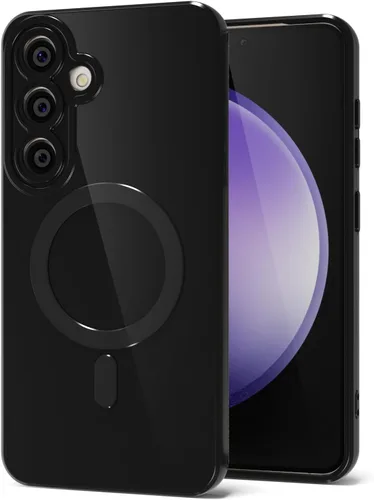Miniatura 21 de Svanove para Samsung Galaxy S22 Funda de teléfono de silicona magnética, compatible con Magsafe, linda para mujeres, brillante color brillante, gel