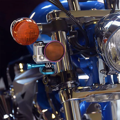 Miniatura 6 de Fotodiox Pro GoTough - Soporte de carreras para jaula antivuelco y barras, horquillas delanteras de motocicleta y manillares, hasta 2.1 pulgadas