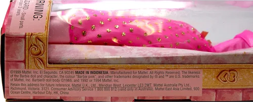 Miniatura 4 de Barbie Rapunzel - Vestido rosa con corona rosa brillante dorada