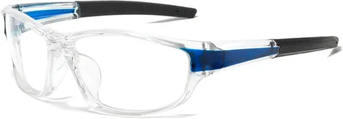 Miniatura 13 de Gafas de seguridad de lente completa envolventes con lectores, gafas de lectura de seguridad con aumento deportivo para hombres y mujeres
