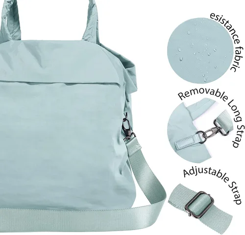 Miniatura 5 de ODODOS Bolsas Hobo Multi 2.0 de 19L con 2 correas para mujer, bolsos de mano, bolsos cruzados