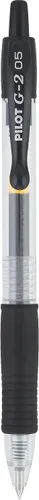 Miniatura 3 de Bolígrafos Pilot G2 Premium de Gel, Punta Extra Fina de 0.5 mm, Bolígrafos de Gel de Tinta Negra, Paquete de 12 - Ideal para Escuela, Diario