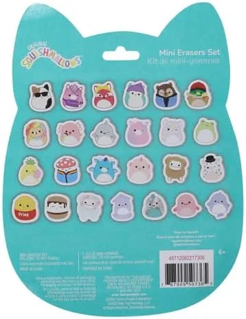 Miniatura 2 de Squishmallows Juego de mini borrador